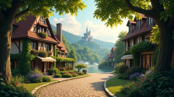 Se réfugier dans un village nature à Marne-la-Vallée